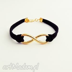 handmade black infinity