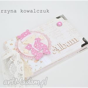 ręczne wykonanie scrapbooking albumy album na zdjęcia dla dziecka