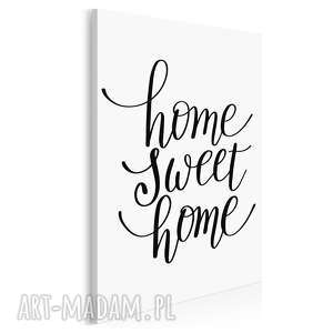 vaku dsgn napis na płótnie - home sweet 50x70 cm 56828, dekoracja