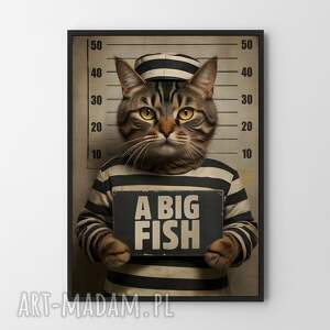 Prezent Plakat Poszukiwany kot - format A4, plakaty