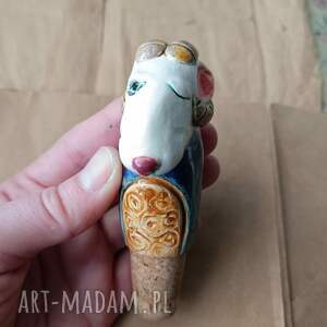 Korek do wina baran, ceramika