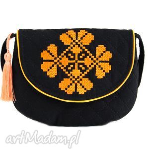 handmade na ramię torebka pikowana dla dziewczynki farfun p09
