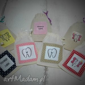 handmade dla dziecka woreczki dla wróżki zębuszki
