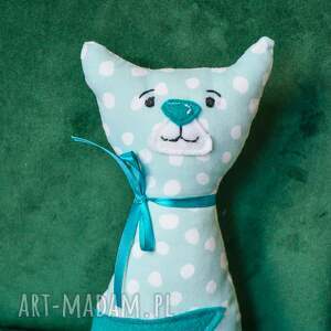 handmade maskotki kotek dla maluszka - mruczek - karolek