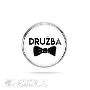 Prezent Przypinka do klapy marynarki - Drużba, dla męża