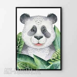 handmade pokoik dziecka plakat obraz panda 50x70 cm b2