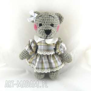 handmade maskotki misia lili