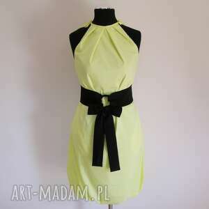 sukienki spring dress - yellow 38/40