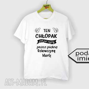 handmade koszulki koszulka z nadrukiem dla chłopaka, super faceta, mężczyzny, męża