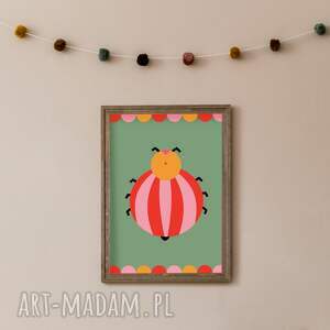 grafika helen beetle plakat, obraz, dekoracja ścienna, owad pokoju