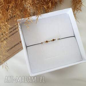 lei handmade bliźnięta bransoletka dla znaku zodiaku kamienie naturalne