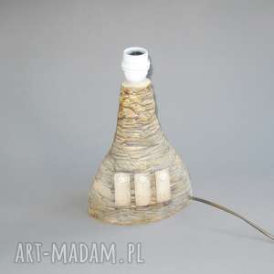 handmade ceramika lampa „piękno natury”