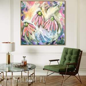 obraz 80x80 cm abstrakcja, abstrakcja na plotnie, obraxy zakup