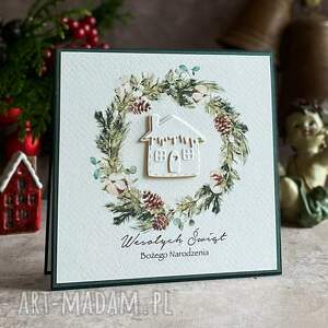 pomysł na prezent pod choinkę Personalizowana kartka na Boże