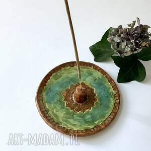 handmade ceramika podstawka pod kadzidło