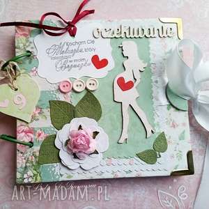 handmade pamiętnik ciążowy/oczekiwanie