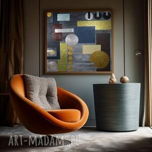 Prezent Geometria abstrakcyjna 2, dekoracja, obraz, sztuka