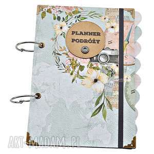 ręcznie zrobione scrapbooking albumy planer podróży - niezbędnik