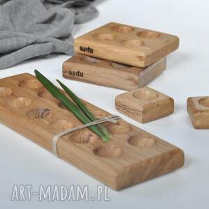 Podstawka do jajek - na 12 sztuk, wielkanoc, stół, dekoracja, jajka, drewniana, pisanka