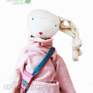 handmade lalki sofia pink. Lalka z sercem