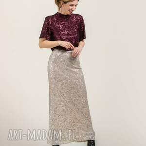 Shine A Light / cekinowa spódnica maxi
