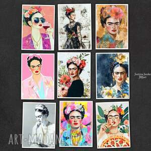 być jak frida 1 - zestaw 9 grafik 13x18 cm prezent