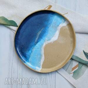 talerz ceramiczny, 20 cm, morskie opowieści, morze, ocean ceramika