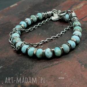 Larimar - bransoletka 014, biżuteria