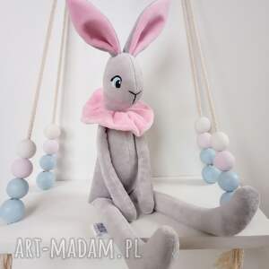 handmade maskotki pluszowy królik króliczek zając w stylu tilda