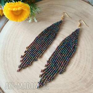 kameleon wieczorowe, kolczyki do ramion