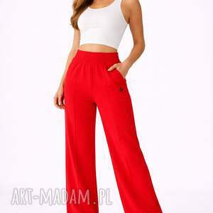 spodnie damskie - mila malina bluzka wiazana z kantką