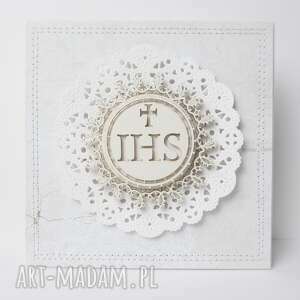 handmade scrapbooking kartki pierwsza komunia