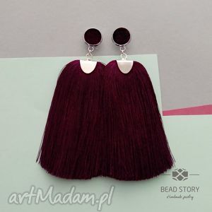 kolczyki z chwostami nr19 - Bead Story