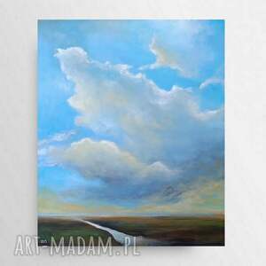 pejzaż - obraz akrylowy formatu 60/50 cm płótno