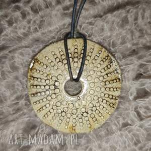 wisior ceramiczny naszyjnik, biżuteria, natura