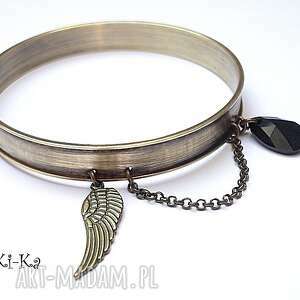 handmade ring collection - black angel