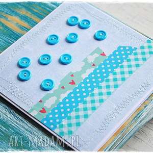 handmade scrapbooking kartki kartka dla dziecka