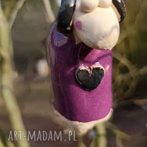 dekoracje wielkanocne dzwonek ceramiczny baranek wielkanoc