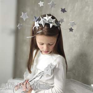 pomysł na prezent Opaska z gwiazdkami, błyszcząca świąteczna