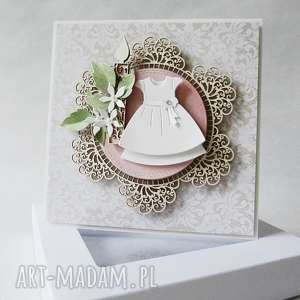 scrapbooking kartki pamiątka chrztu pudełku, chrzest, zaproszenie