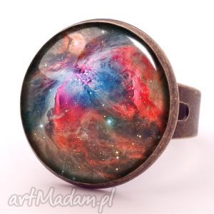 orion nebula - pierścionek regulowany, galaxy nowoczesny