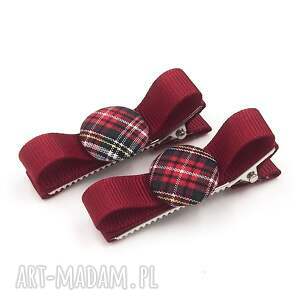 handmade pomysły na prezenty pod choinkę spinki do włosów bobbles bow