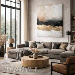 Abstrakcja Loft.7 kolekcja Ręcznie malowany obraz Duży XXL