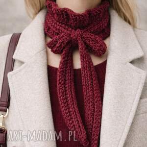 unikalny, chustki i apaszki szalik, szaliczek, apaszka szydełku
