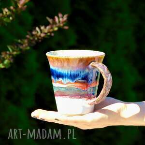 kubek ceramiczny island uszkiem do kawy, herbaty, kubki
