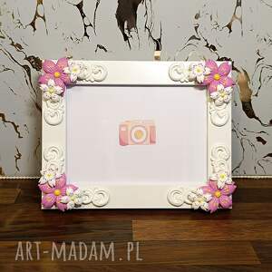 ramka na zdjęcia ozdobna dekoracyjna kwiaty wiśni