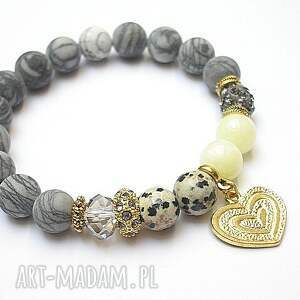 handmade kolekcja rich - grey and vanilia /08 - 2014/