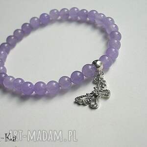 handmade violet and white /jadeity/