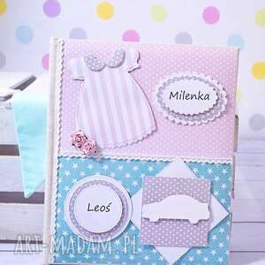 album na zdjęcia wklejane, dziecko, scrapbooking święto, dekoracje, prezent