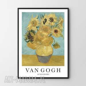 plakat słoneczniki - sunflowers vincent van gogh 30x40 cm obraz